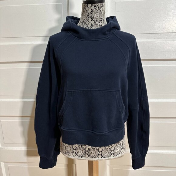 Lululemon Scuba Oversized Hoodie Size M/L True Navy Blue $138 - Picture 1 of 5